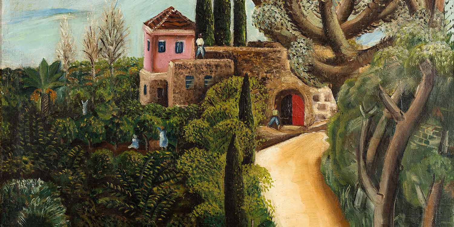 נחום גוטמן, בית בפרדס, 1927 צילום - אלעד שריג